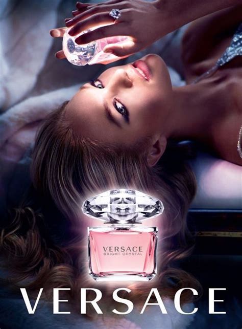 who is the model in the versace perfume commercial|versace bright crystal models name.